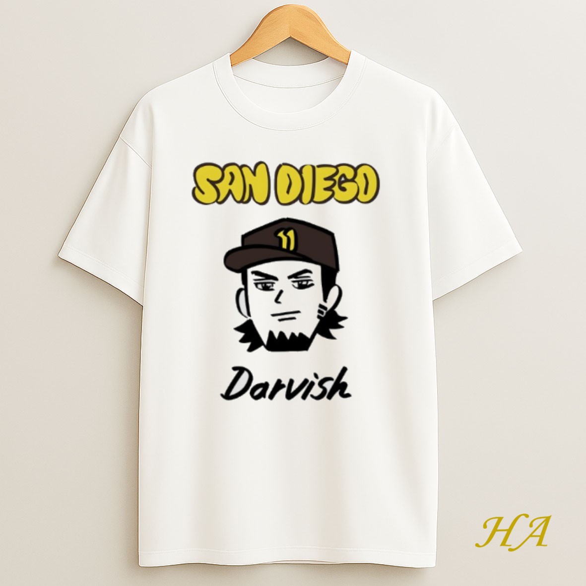 Official San Diego Padres Ride Darvish Cartoon Shirt
