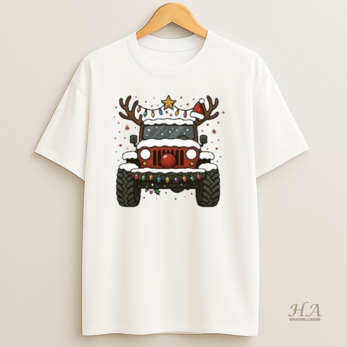 Official Santa Truck Road Merry Christmas T Shirt