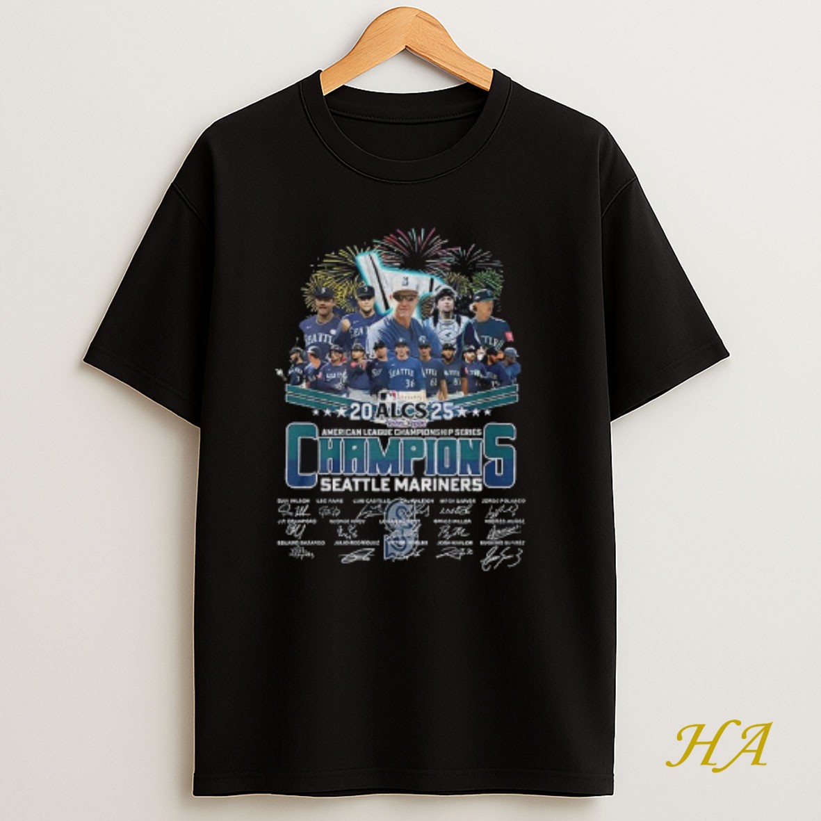 Official Seattle Mariners 2025 American League Championship Series Champions Alcs Mlb T Shirt