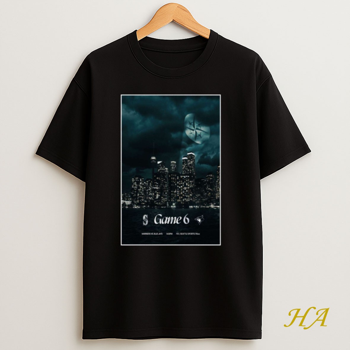 Official Seattle Mariners Vs Toronto Blue Jays Game 6 October 19 2025 T Shirt