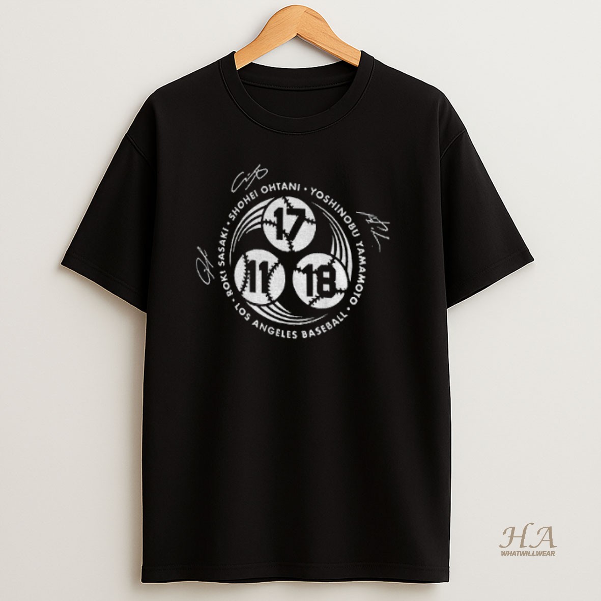 Official Shohei Ohtani Yoshinobu Yamamoto And Roki Sasaki Los Angeles Dodgers Baseball Signatures Shirt