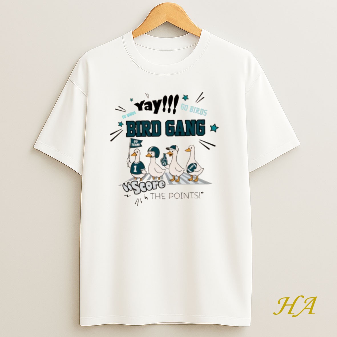 Official Silly Goose Yay Go Birds Score The Points Bird Gang Buffalo Bills Nfl Football 2025 Shirt