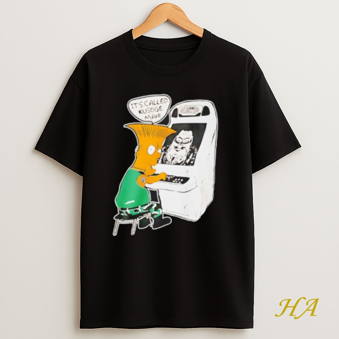 Official Simpsons Its Called Kusoge Man T Shirt