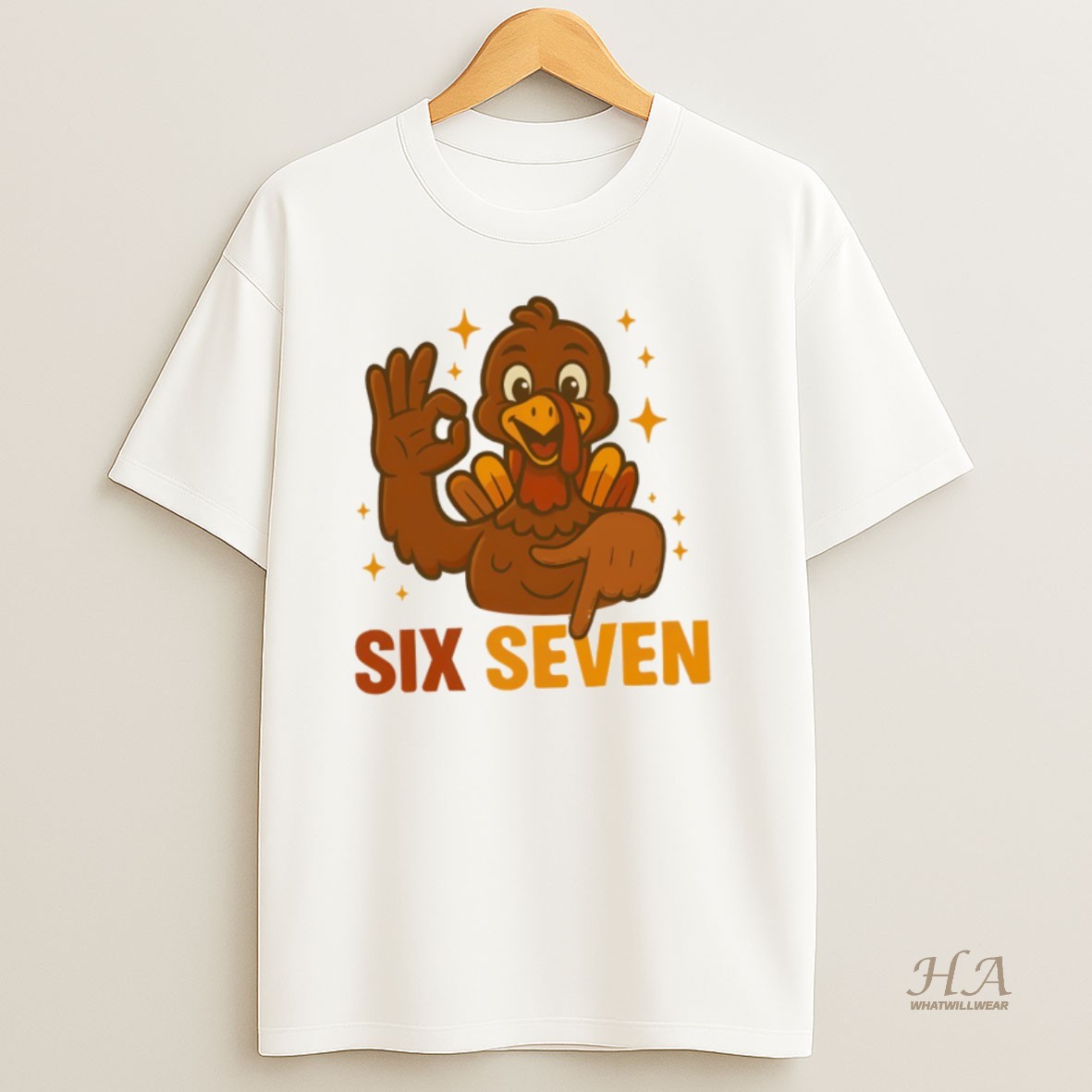 Official Six Seven Turkey 6 7 Meme Funny Thanksgiving Shirt