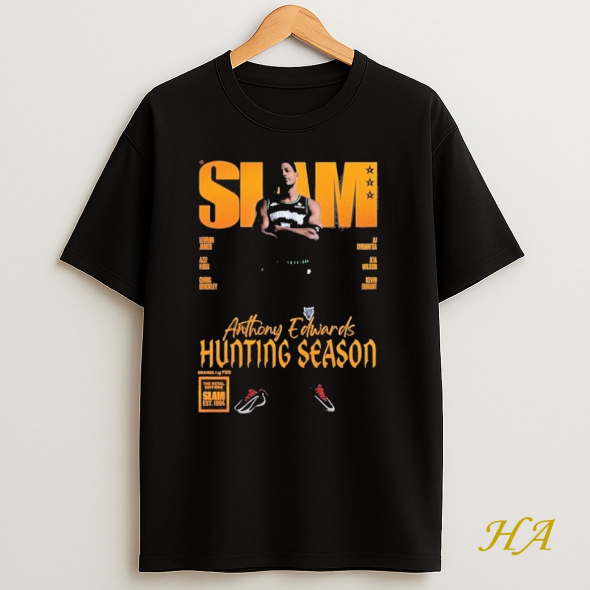 Official Slam Anthony Edwards Hunting Season Shirt