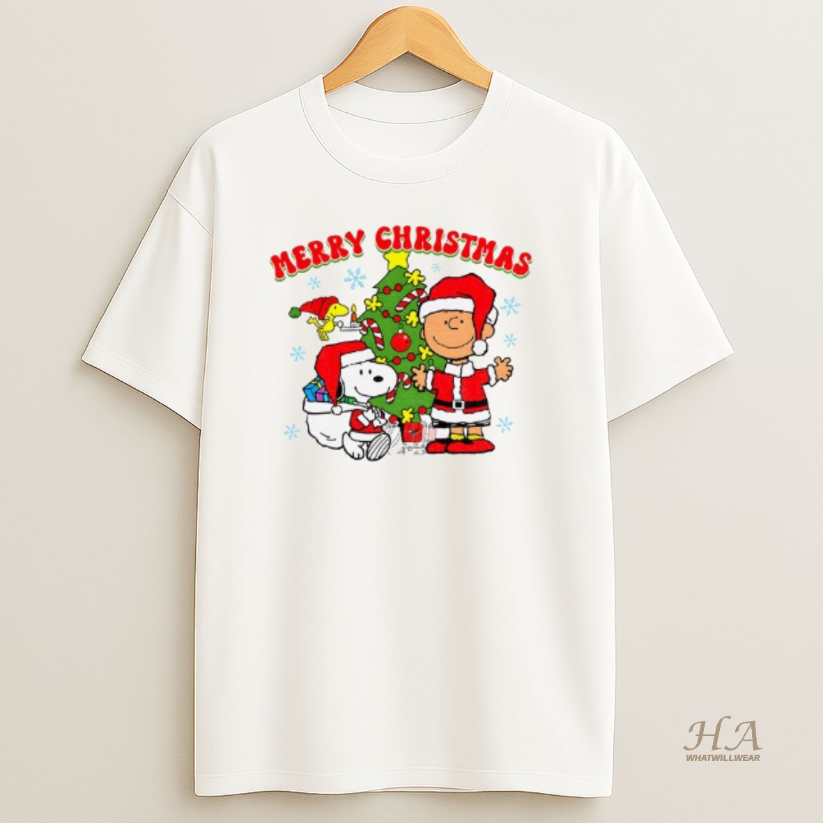 Official Snoopy And Peanuts Friends Merry Christmas 2025 T Shirt