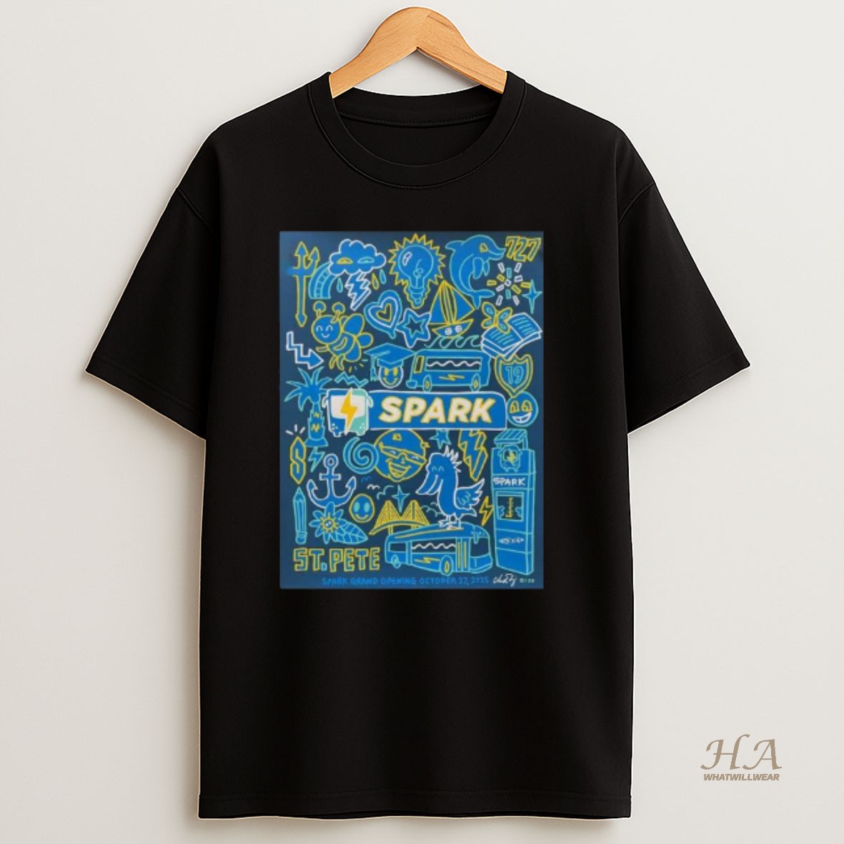 Official Spark October 27 2025 Spark Grand Opening St T Shirt