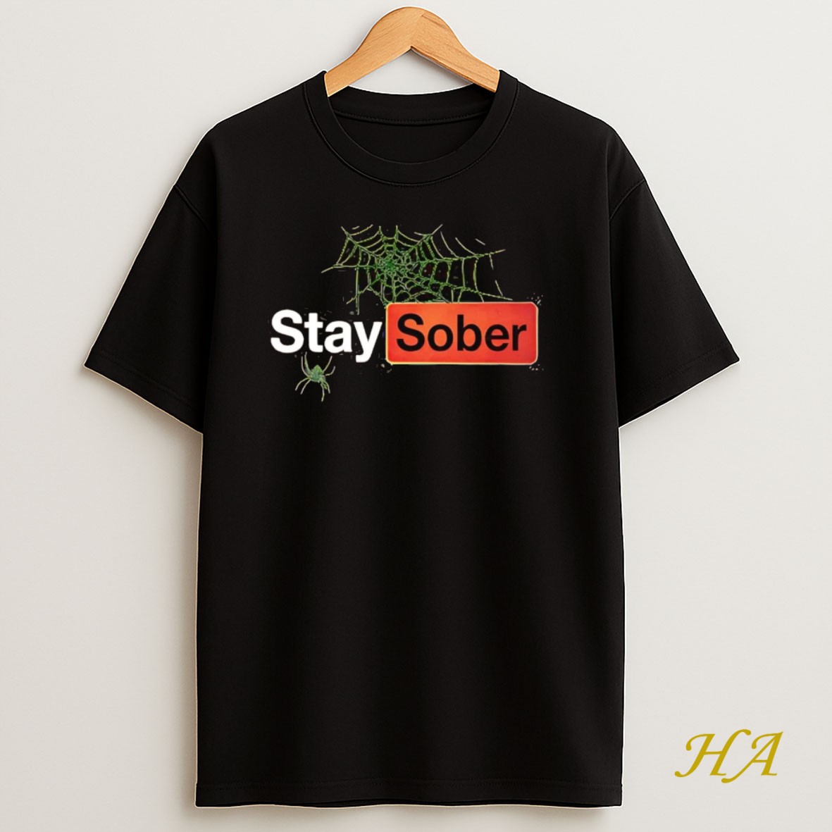 Official Spider Stay Sober Halloween T Shirt