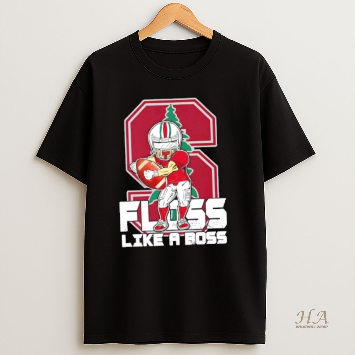 Official Stanford Cardinal Football Floss Like A Boss Shirt