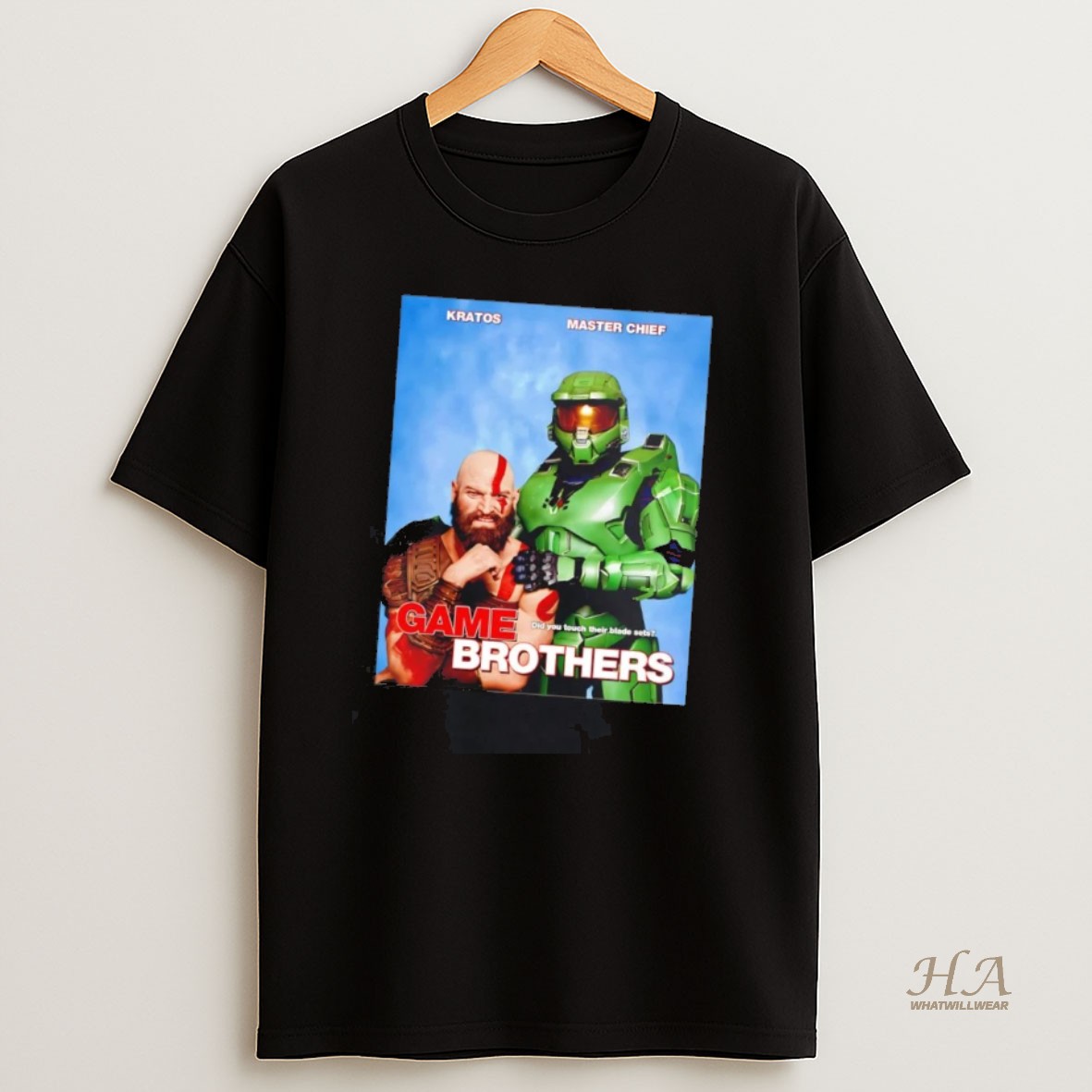 Official Step Game Brothers Kratos And Master Chief Shirt