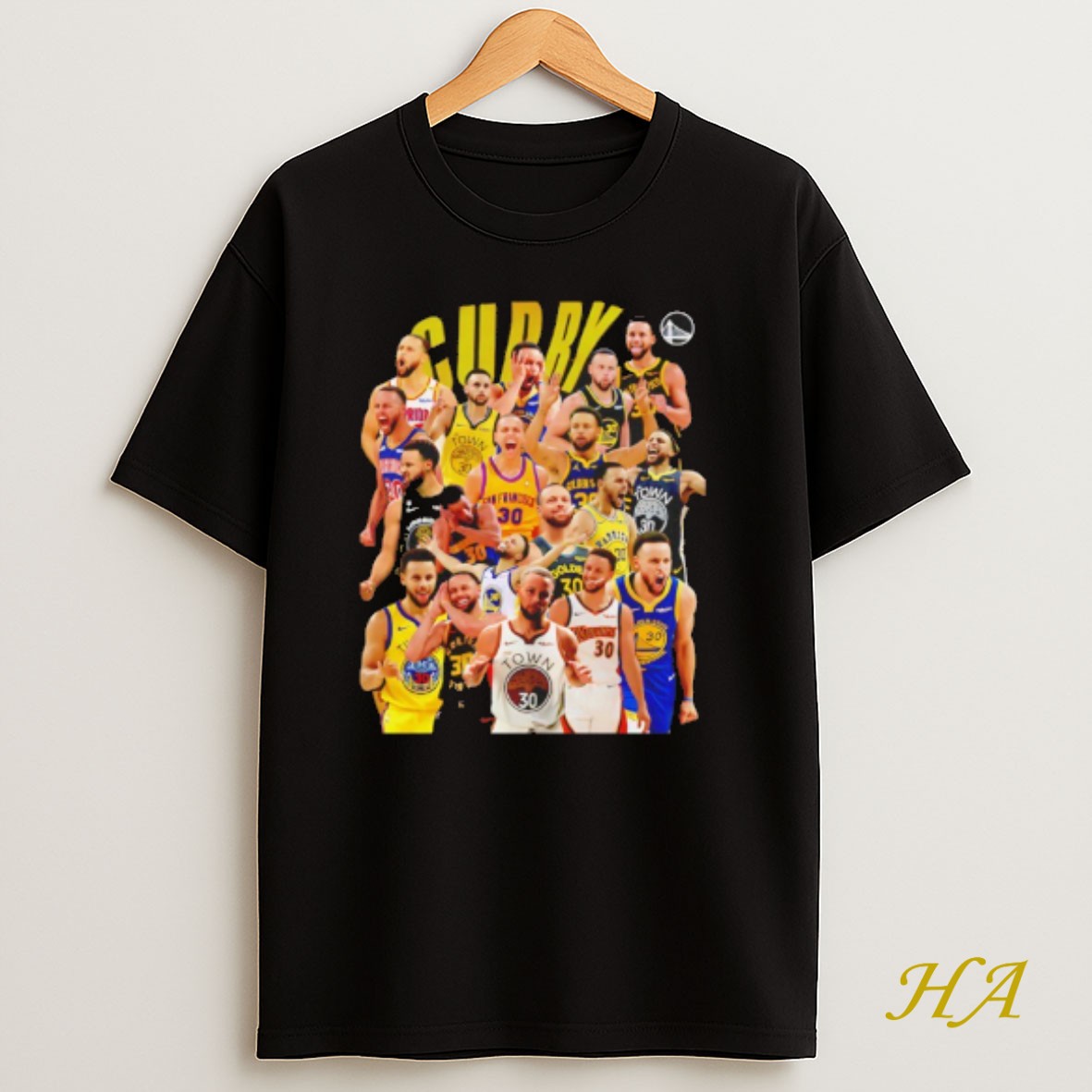 Official Stephen Curry 17 Seasons In Golden State Warriors Threads T Shirt