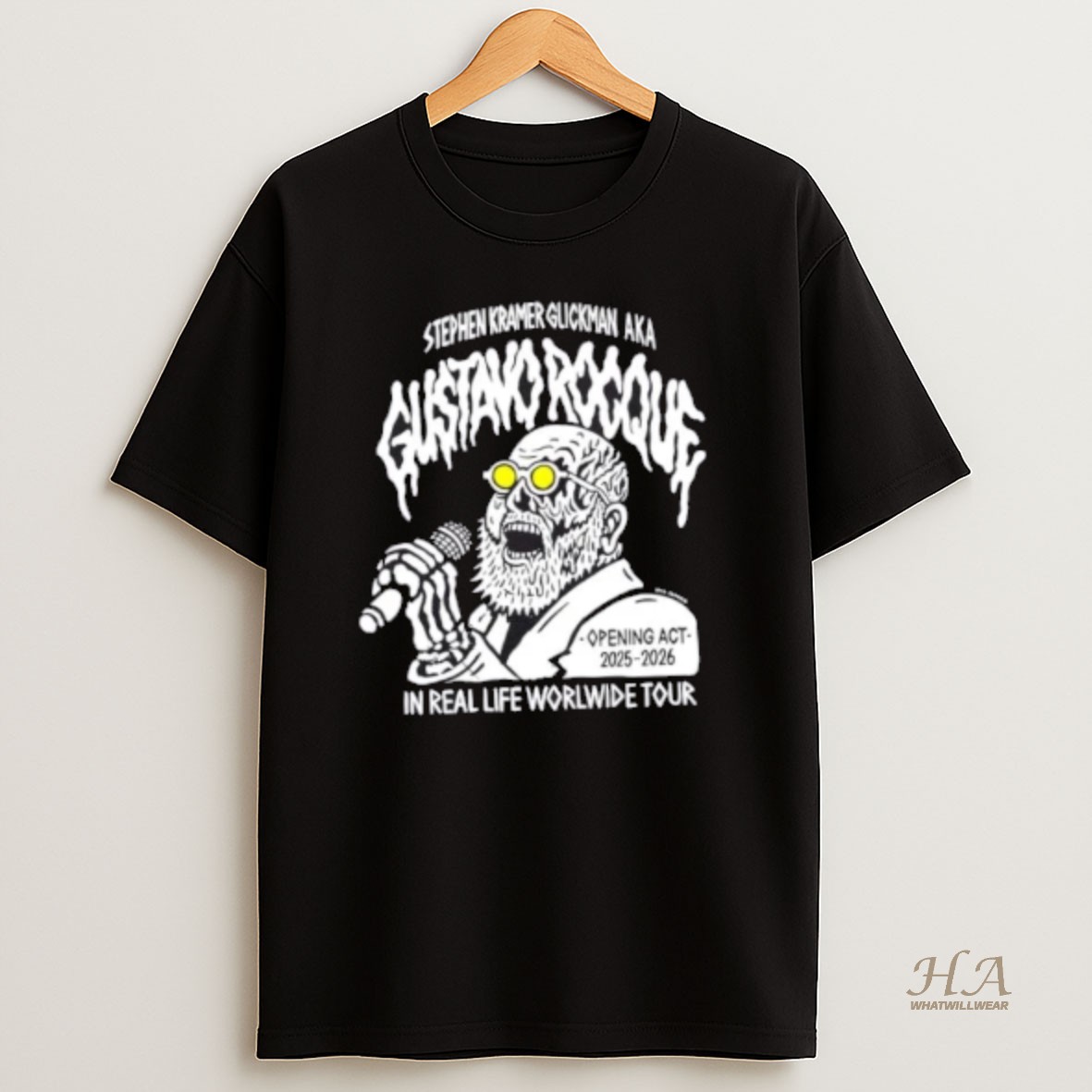 Official Stephen Kramer Glickman The Death Set 2025 2026 T Shirt