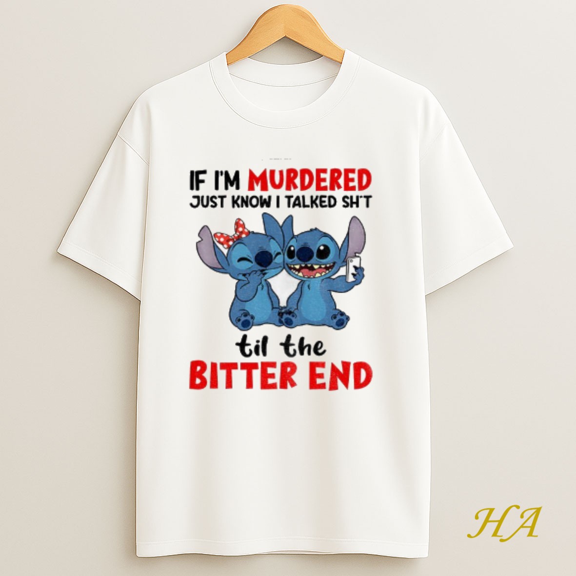 Official Stitch Im Like 12 People Packed In One Body Spin The Wheel Bitch Christmas T Shirt