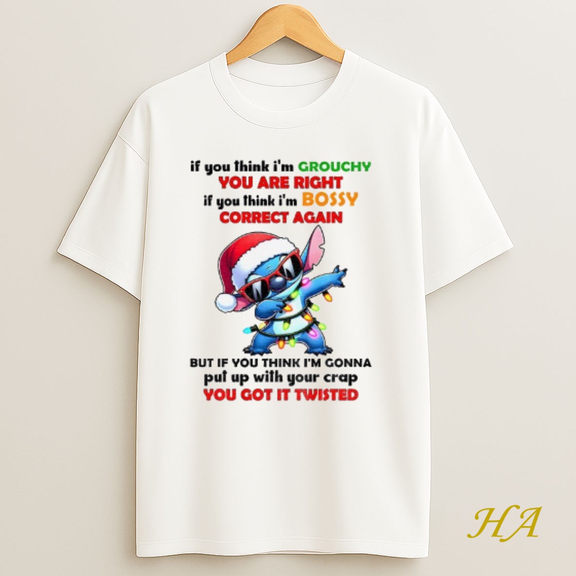 Official Stitch If Im Murdered Just Know I Talked Shit Til The Bitter End T Shirt