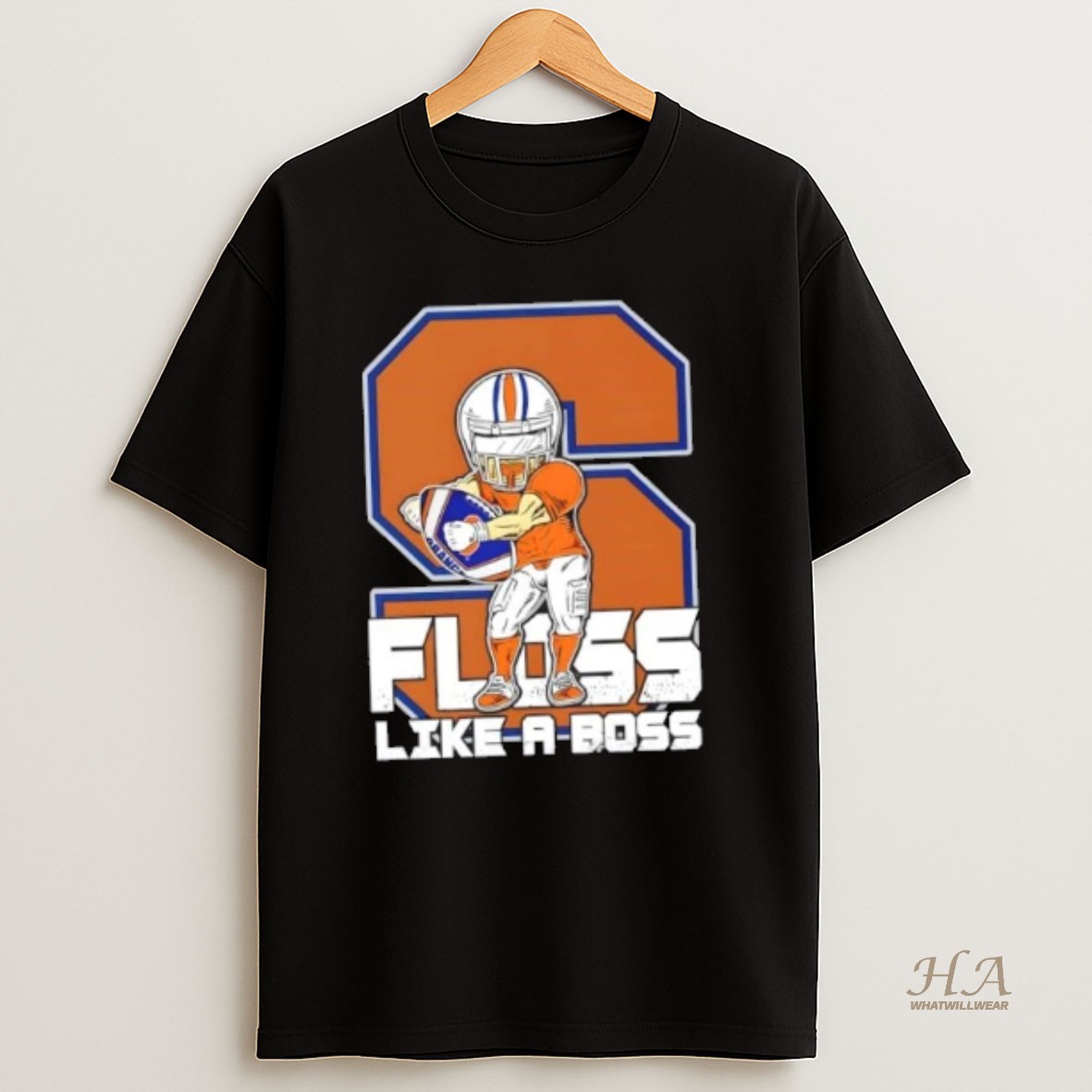 Official Syracuse Orange Football Floss Like A Boss Shirt