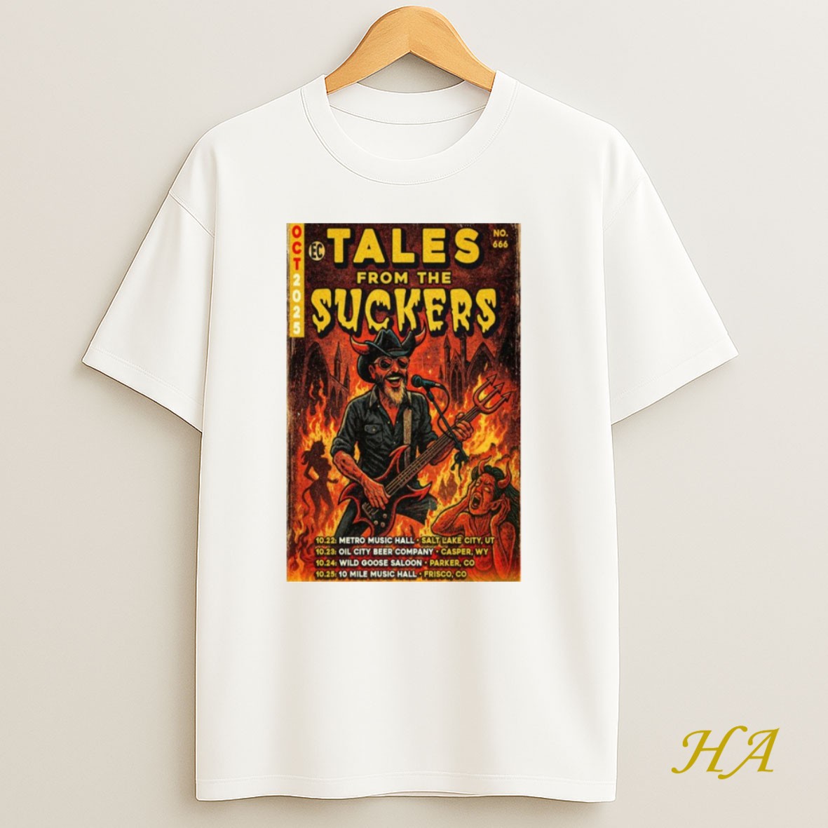 Official Tales From The Suckers October 2025 Shirt