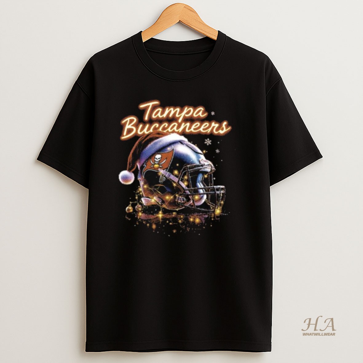 Official Tampa Bay Buccaneers Nfl Helmet Merry Christmas 2025 Long Sleve T Shirt
