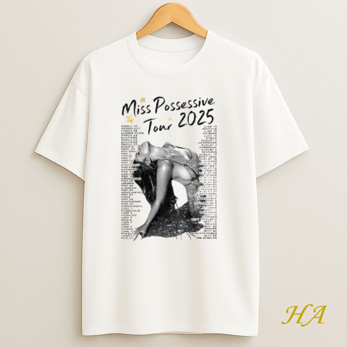Official Tate Mcrae Singer Posing Miss Possessive Tour 2025 Vintage T Shirt