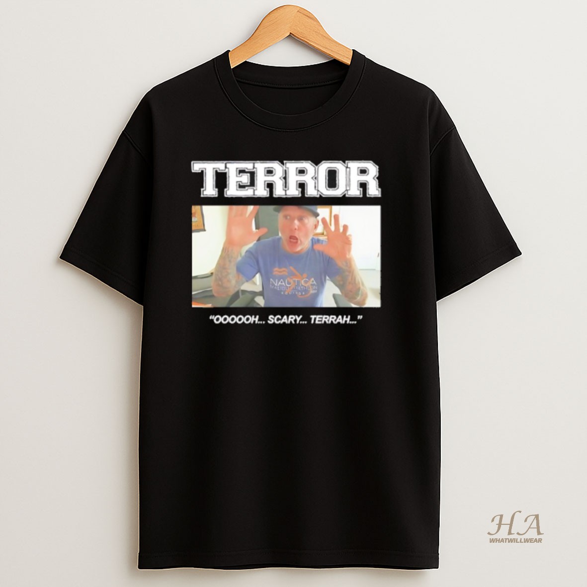 Official Terror Oooooh Scary Terrah Shirt