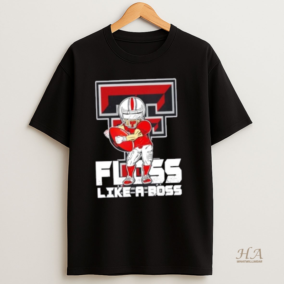 Official Texas Tech Red Raiders Football Floss Like A Boss Shirt