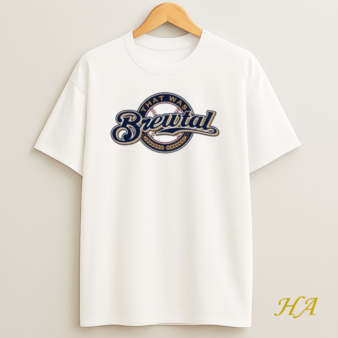 Official That Was Brewtal Milwaukee Brewers Logo Mlb Baseball 2025 T Shirt