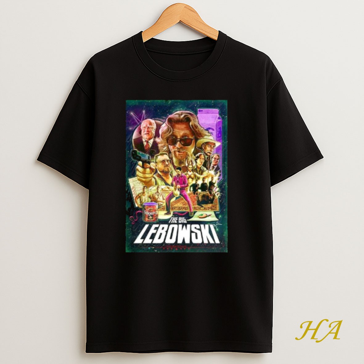 Official The Big Lebowski 1998 Vintage T Shirt