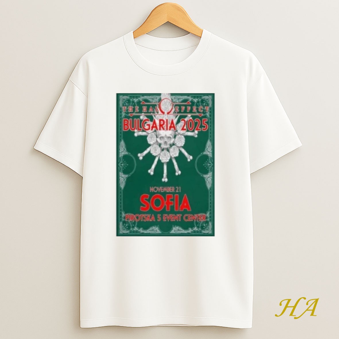Official The Halo Effect Sofia Bulgaria November 21 2025 T Shirt