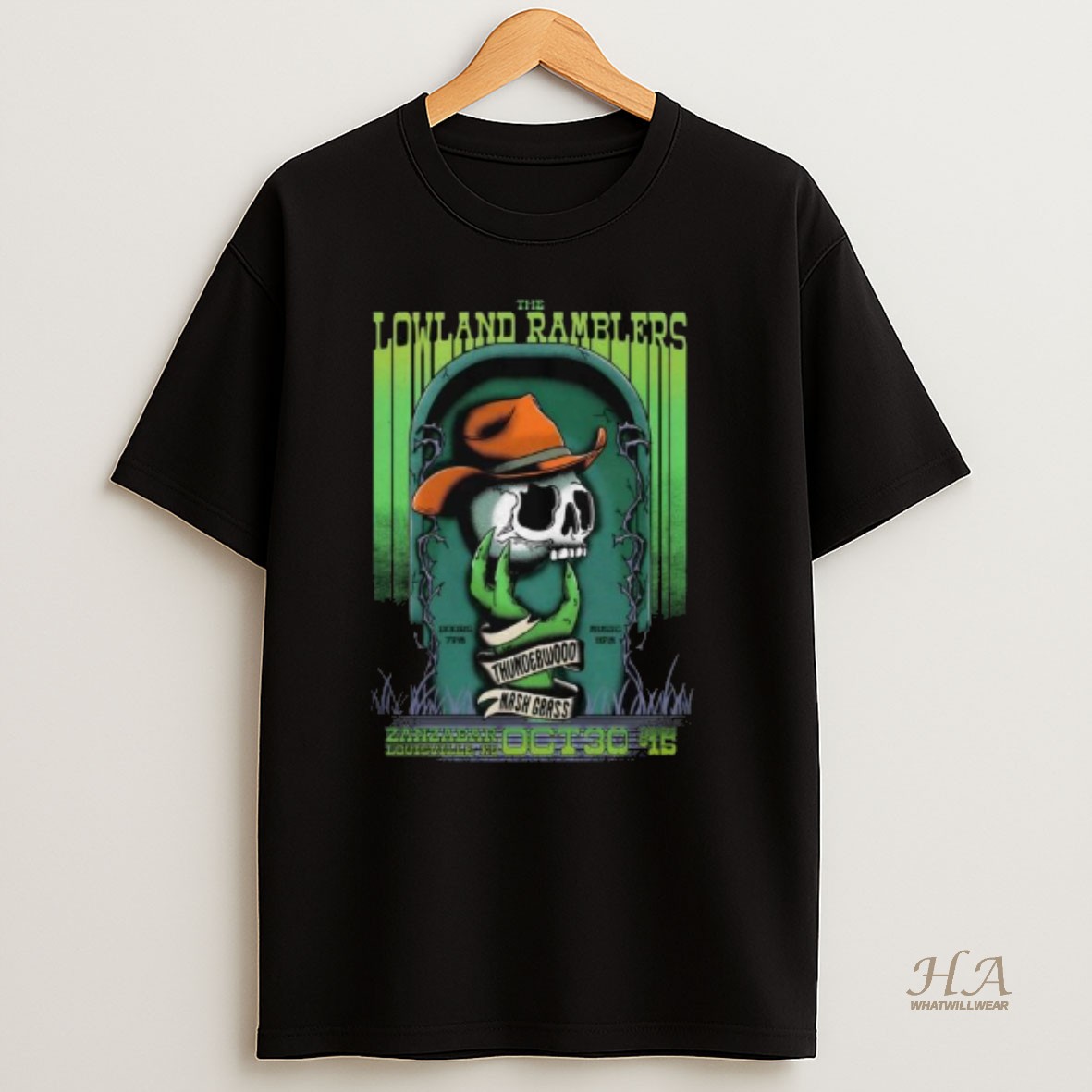 Official The Lowland Ramblers Zanzabar In Louisville Ky October 30 2025 Long Sleve T Shirt