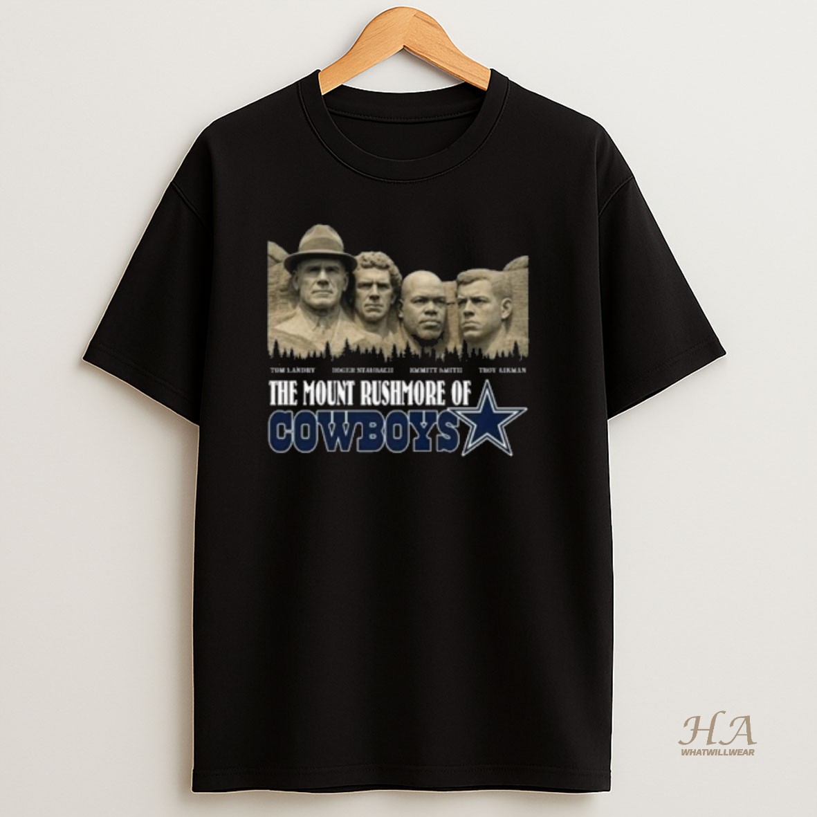 Official The Mount Rushmore Of Dallas Cowboys Legends 2025 Long Sleve T Shirt