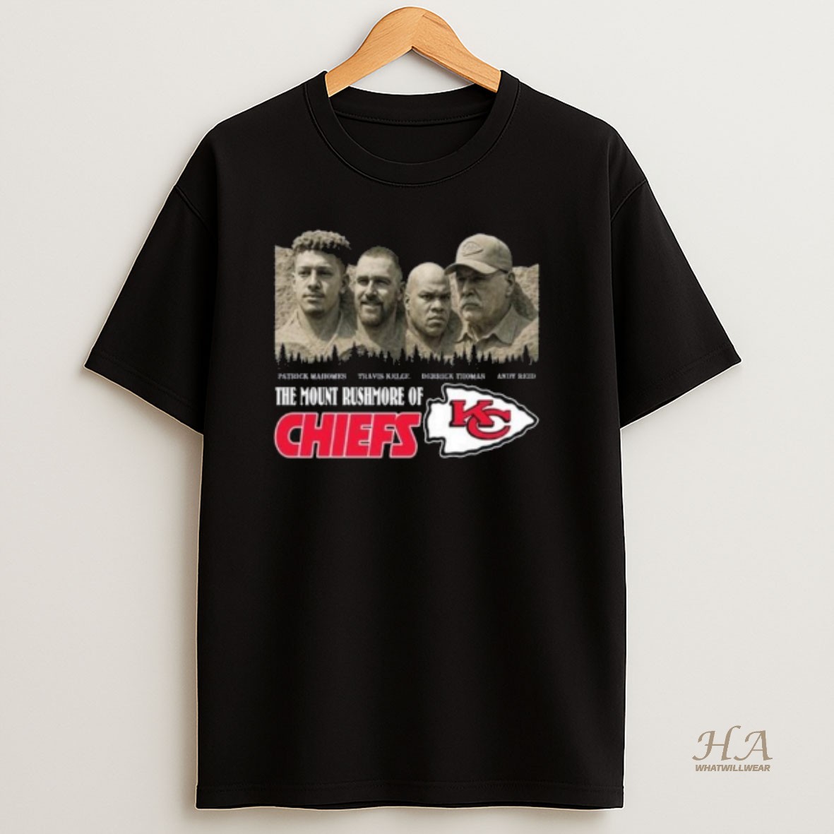 Official The Mount Rushmore Of Kansas City Chiefs Legends 2025 Long Sleve T Shirt
