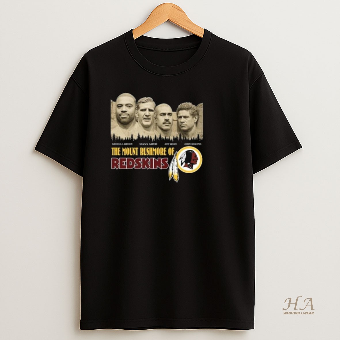 Official The Mount Rushmore Of Washington Commanders Legends 2025 Long Sleve T Shirt