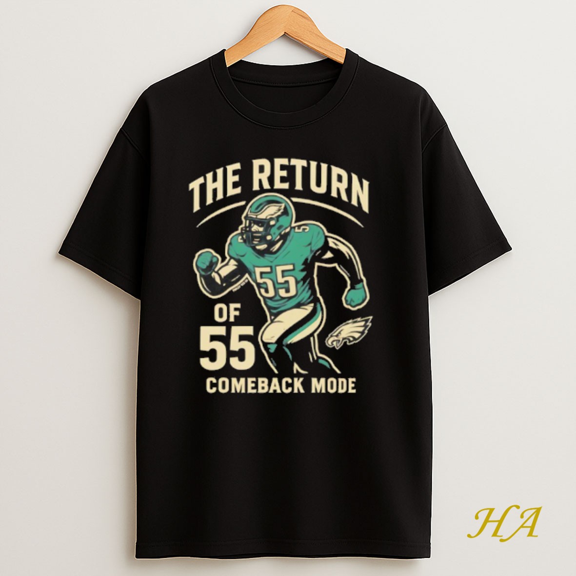 Official The Return Of 55 Brandon Graham Comeback Mode Shirt