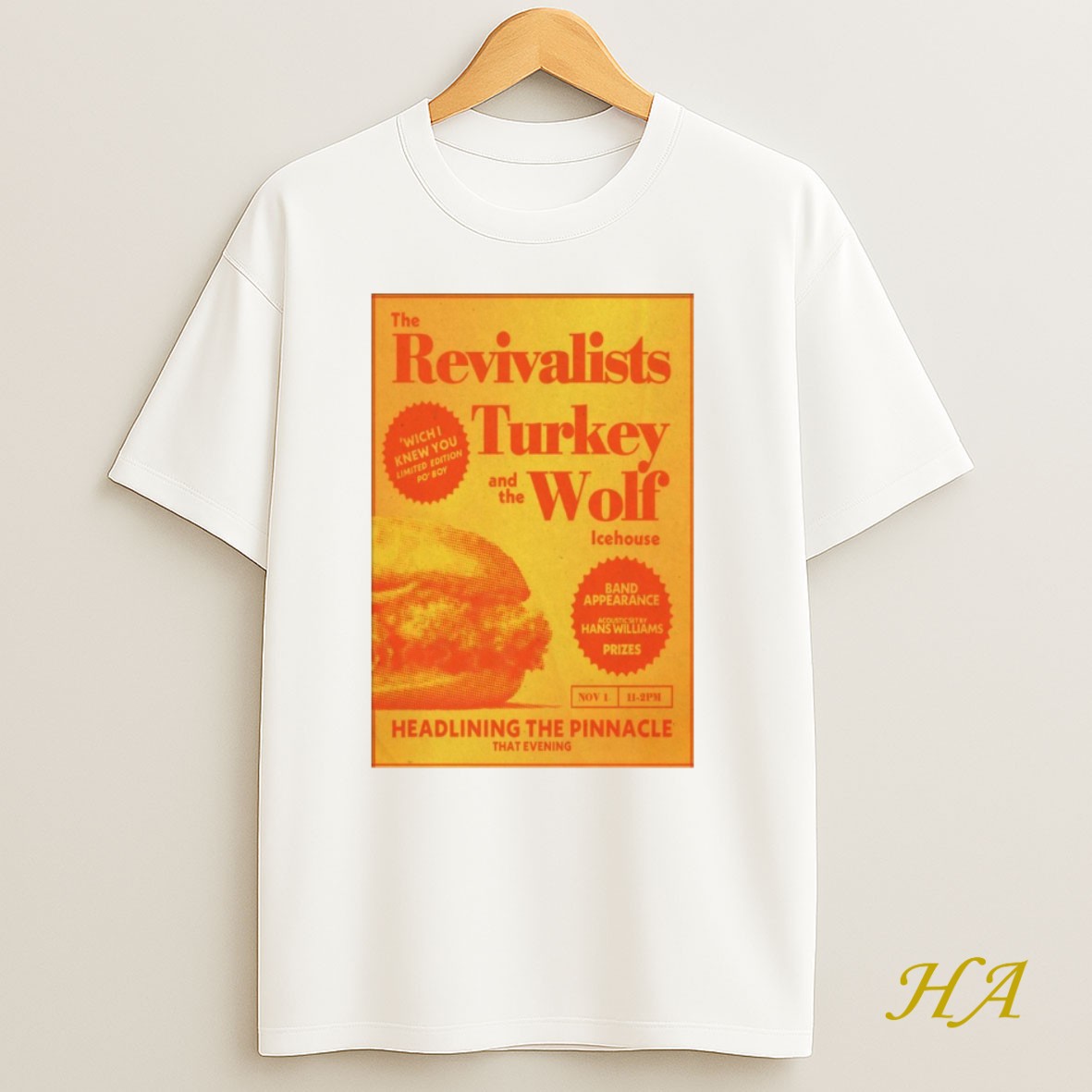 Official The Revivalists Nov 1 2025 Nashville Tour Shirt