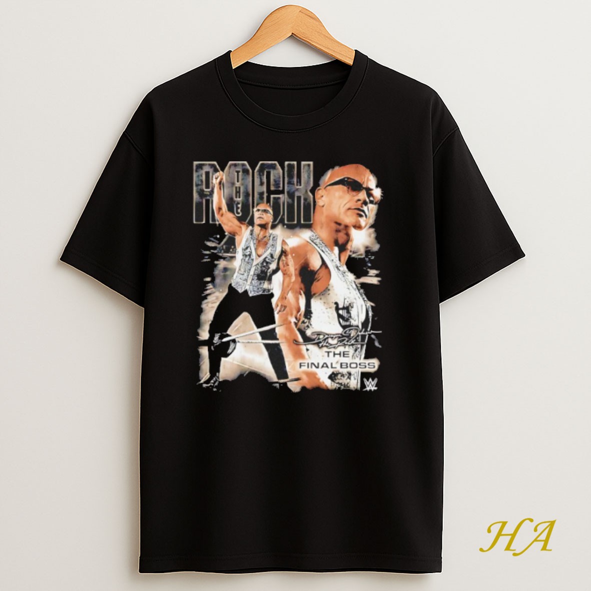 Official The Rock The Final Boss Signature Vintage Shirt