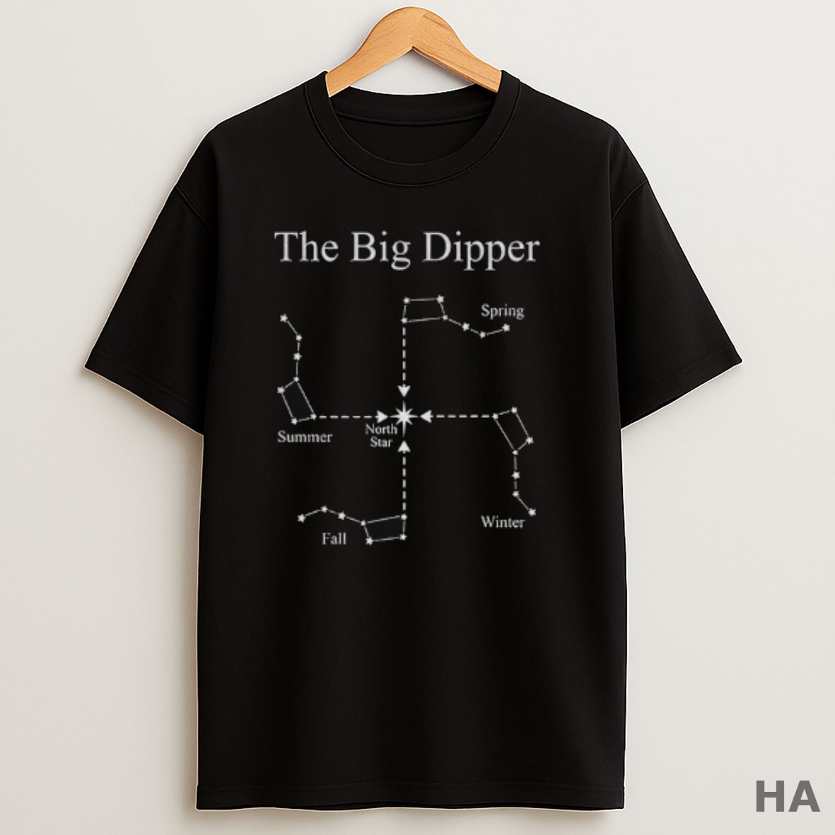 Official The Big Dipper Spring Summer North Star Fall Winter T Shirt