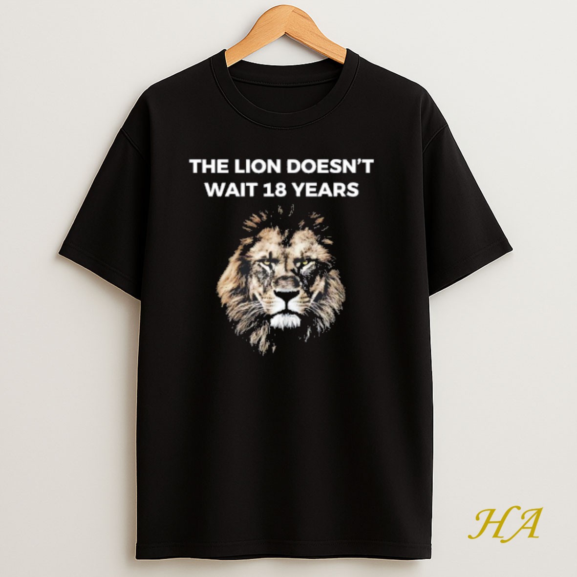 Official The Lion Doesnt Wait 18 Years Shirt
