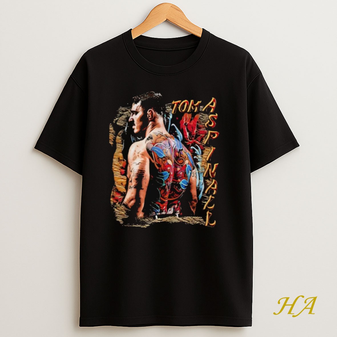 Official Tom Aspinall Tattoo T Shirt
