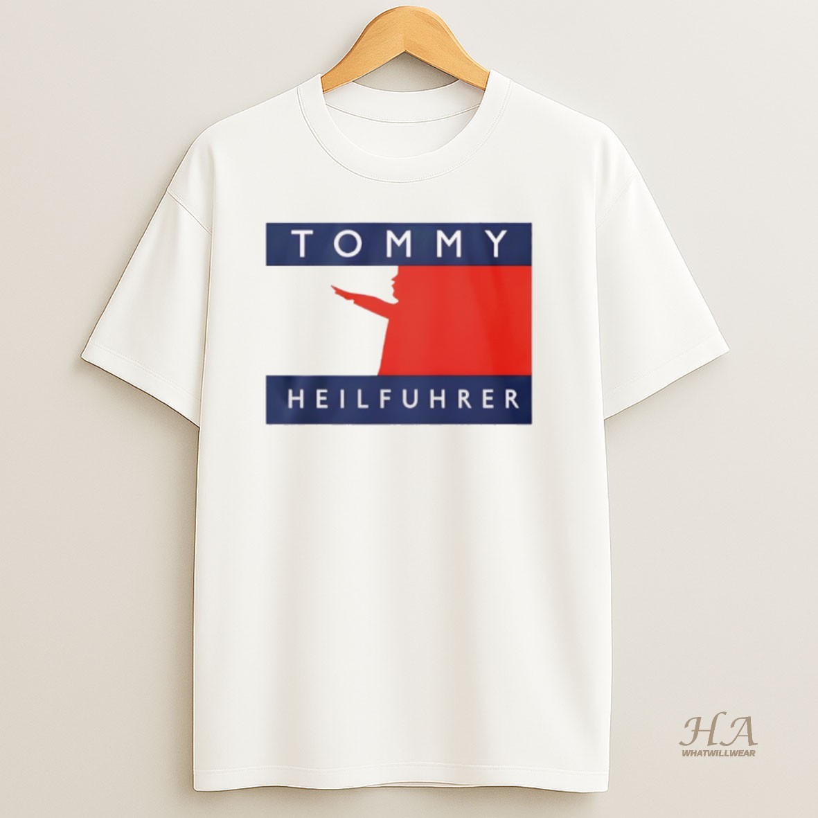Official Tommy Heilfuhrer Grandpa Parody Logo T Shirt
