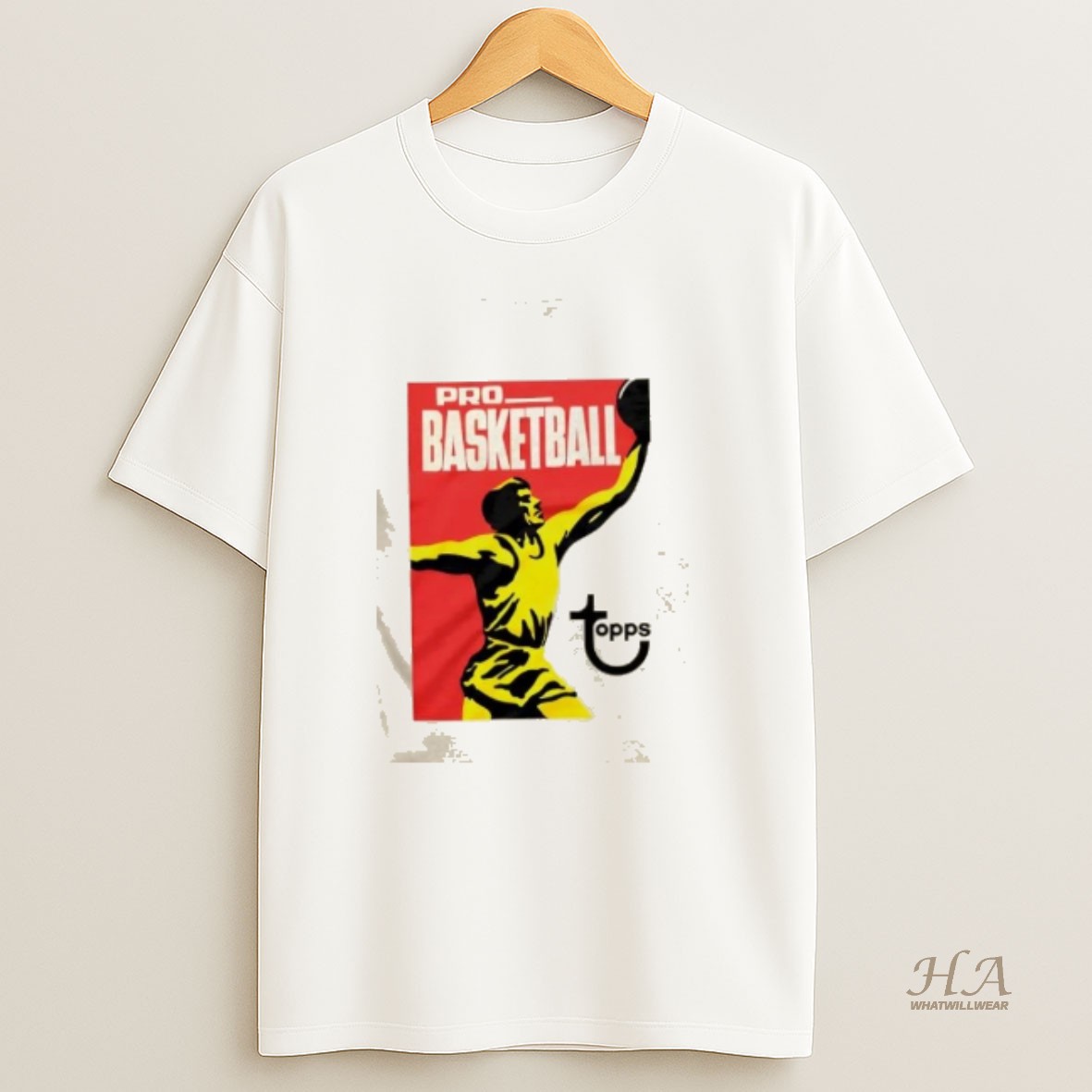 Official Topps Pro Basketball 1971 T Shirt