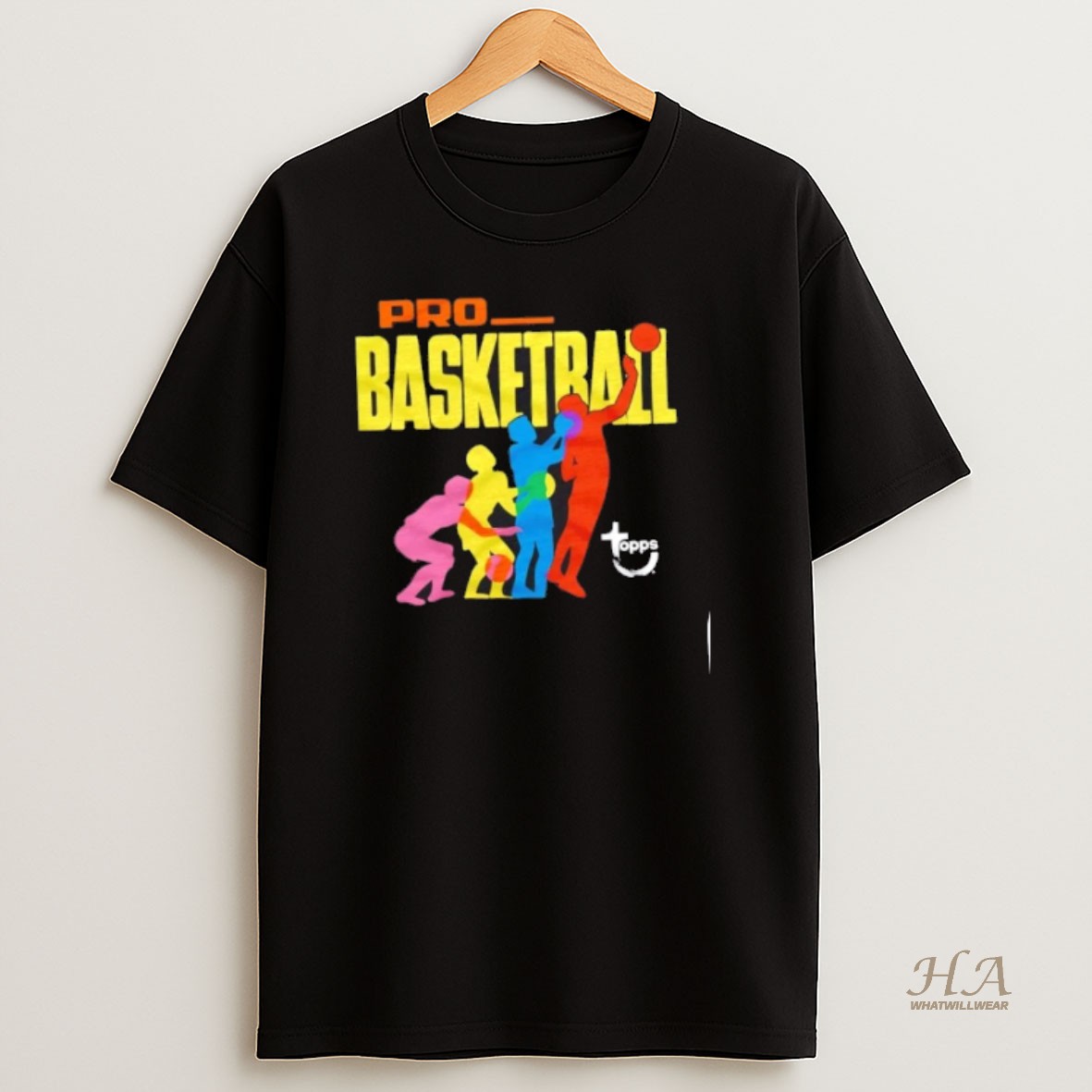 Official Topps Pro Basketball 1972 T Shirt