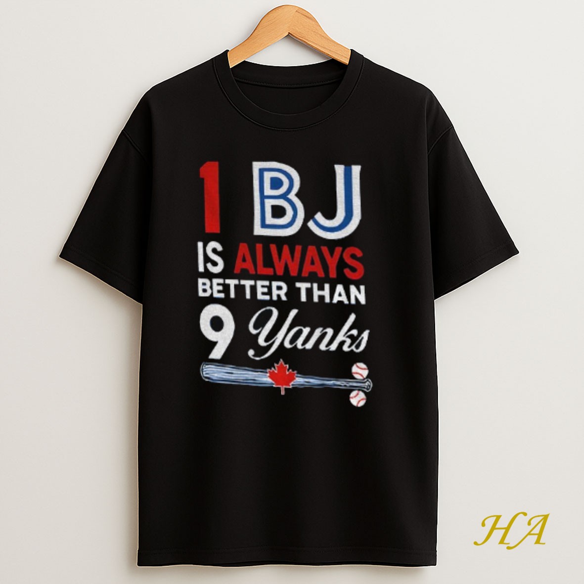 Official Toronto Blue Jays 1 Bj Is Always Better Than 9 Yanks New York Yankees Shirt