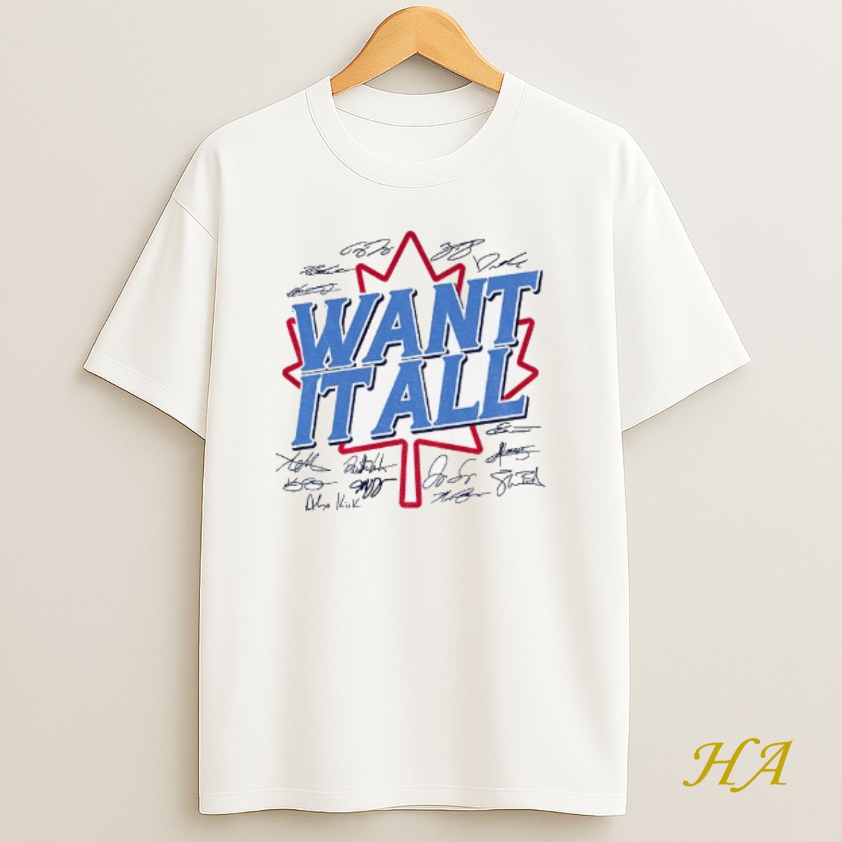 Official Toronto Blue Jays 2025 American League Champions Want It All Signature T Shirt