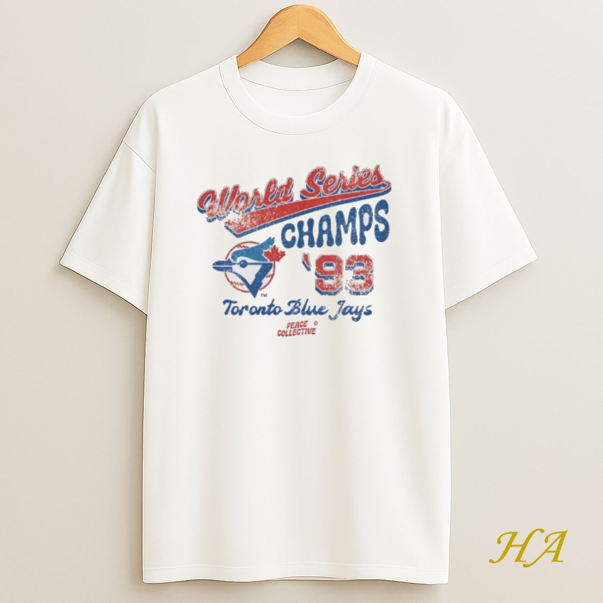 Official Toronto Blue Jays 93 World Series Champs Vintage Shirt