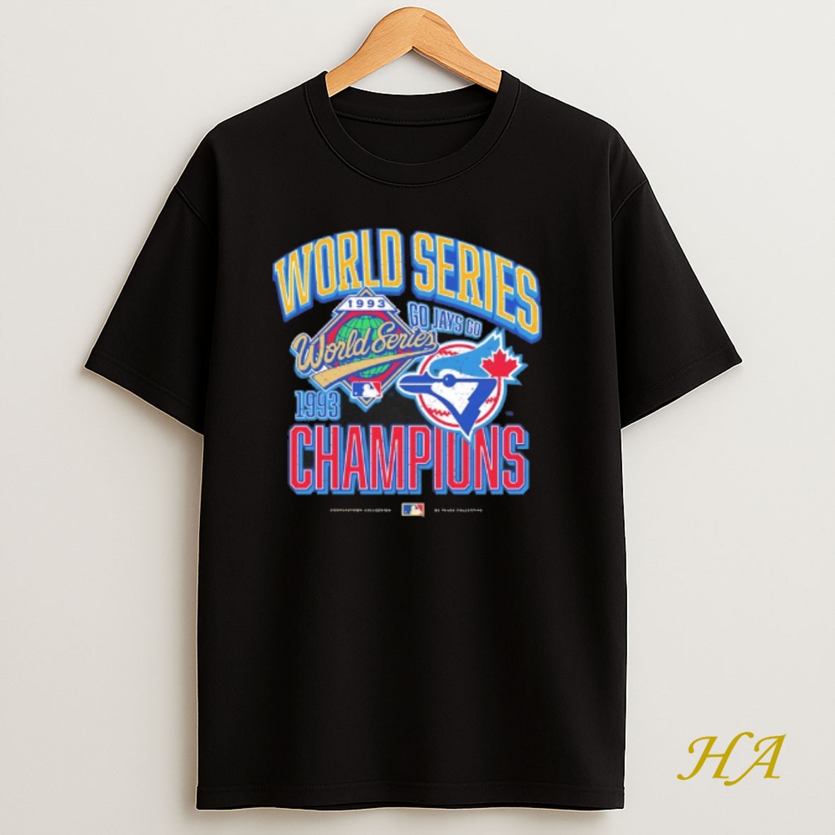 Official Toronto Blue Jays Go Jays Go 1993 World Series Champions Shirt