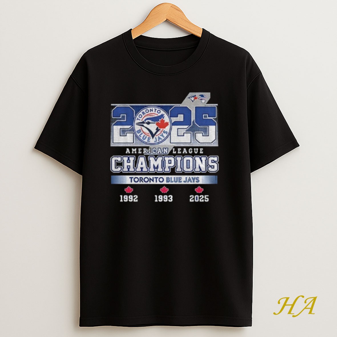 Official Toronto Blue Jays Mlb Baseball American League Championship Series 1992 2025 Shirt