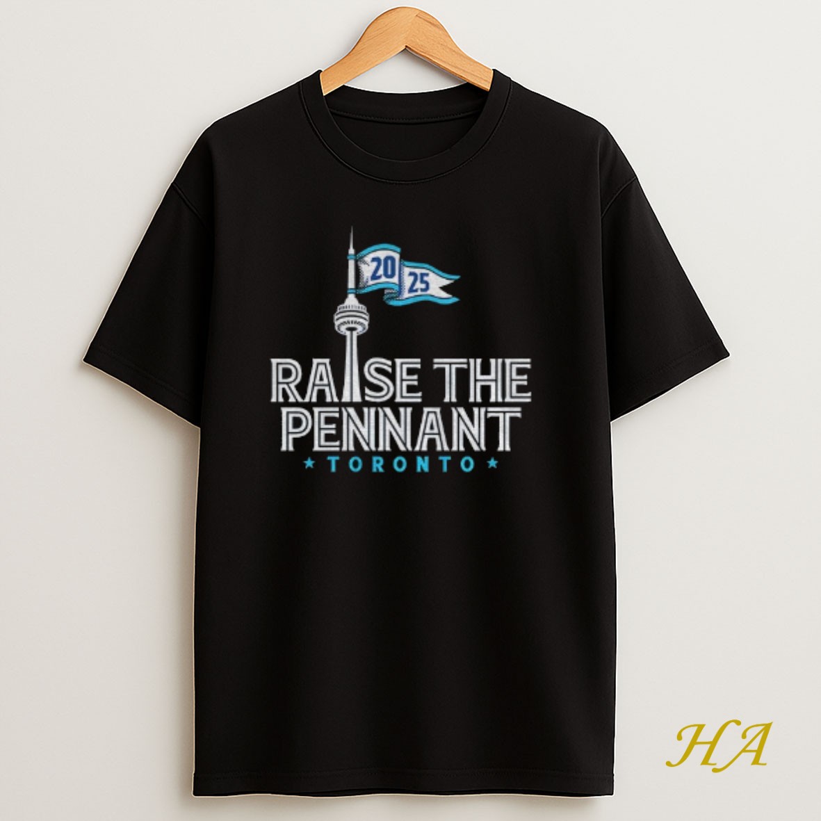 Official Toronto Blue Jays Mlb Baseball Raise The Pennant Toronto American League Champions Alcs T Shirt