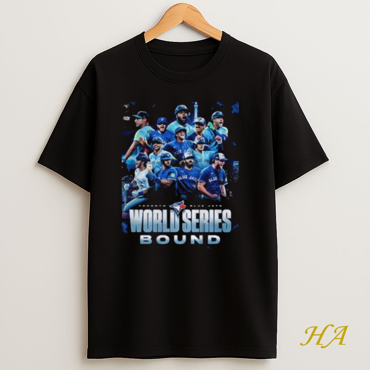Official Toronto Blue Jays Mlb Baseball World Series Bound Alcs 2025 T Shirt