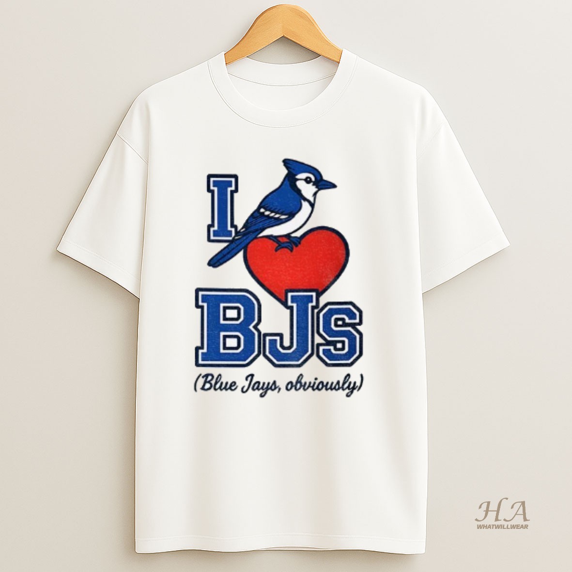 Official Toronto Blue Jays Mlb I Love Bjs Blue Jays Obviously Game Day Shirt