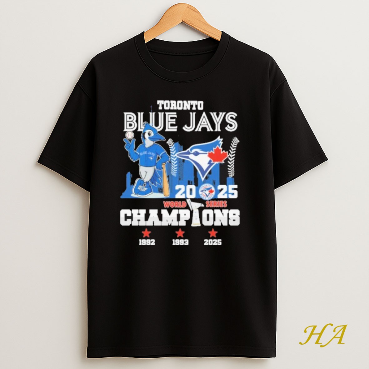 Official Toronto Blue Jays Mascot 2025 World Series Champions Shirt