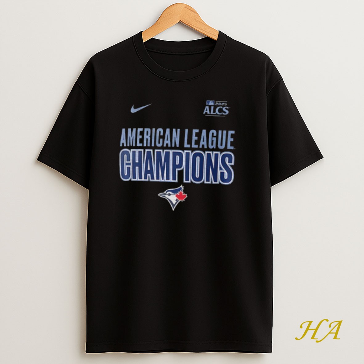 Official Toronto Blue Jays Nike 2025 American League Champions T Shirt
